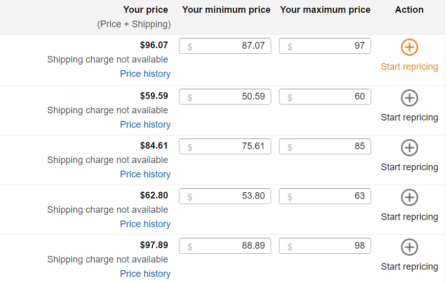 Automate Pricing